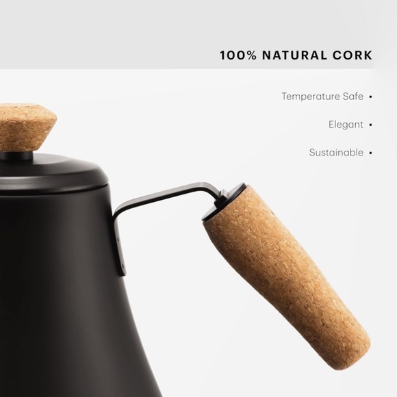 Bodum 27oz Bistro Gooseneck Electric Water Kettle Matte Black - Picture 5 of 6